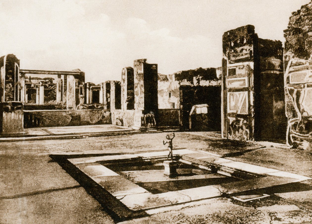 Apollon Tapınağı, Pompeii, İtalya, 1900