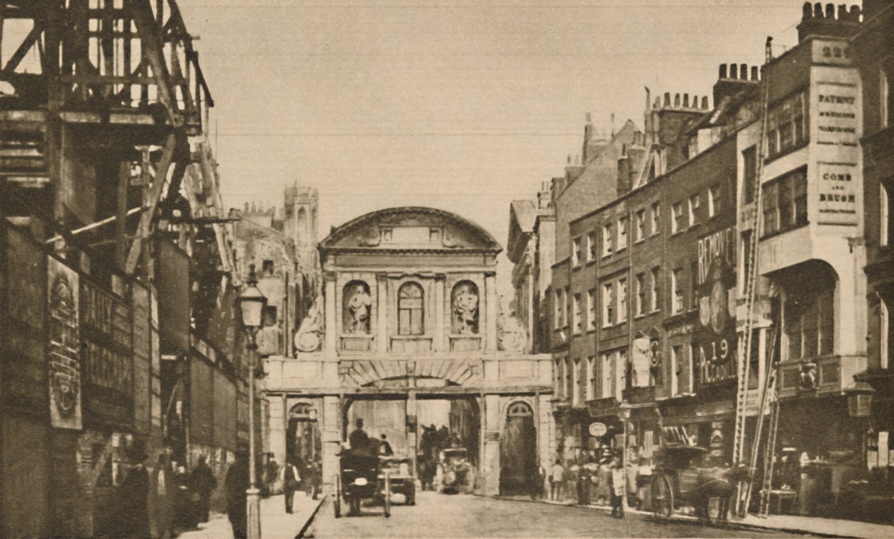 Temple Bar: 1878, c1935 Yılında Strand