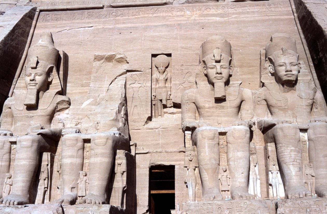 Ebu Simbel Tapınağı, Mısır, MÖ 13. yüzyıl by Unbekannt