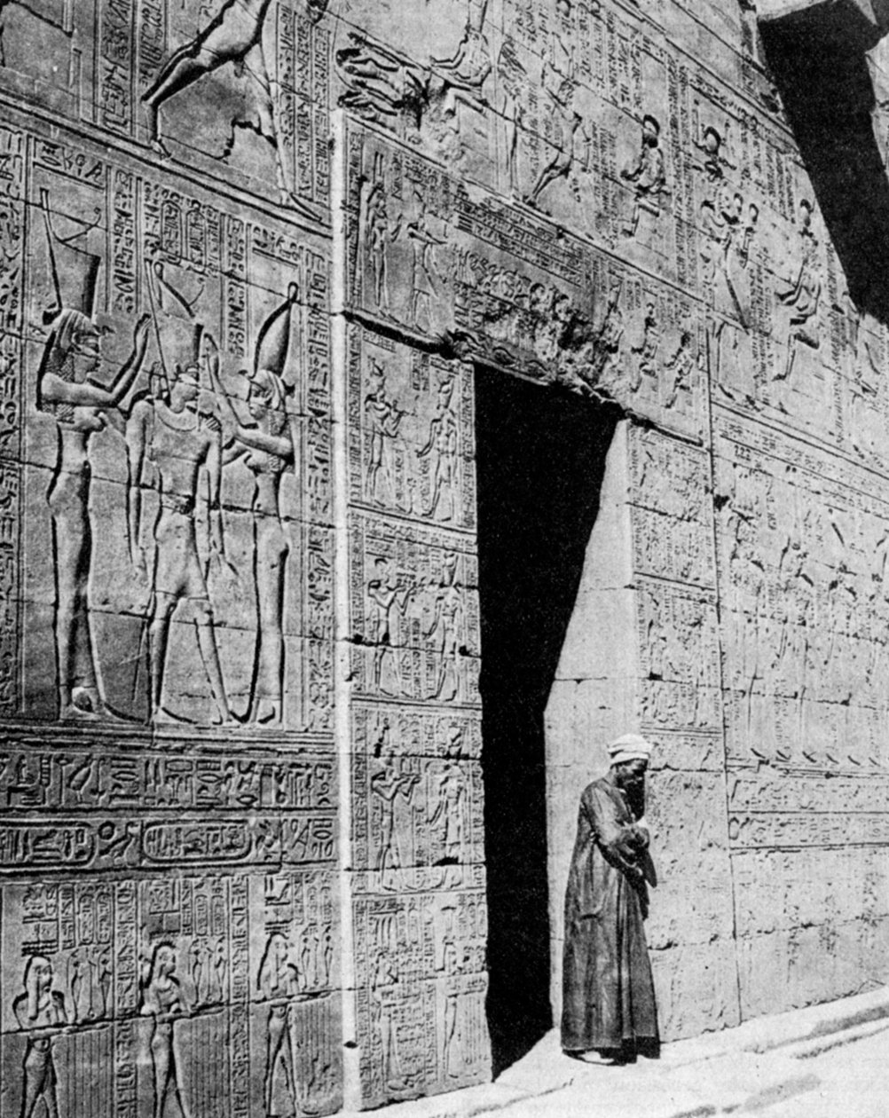 Horus Tapınağı, Edfou, Mısır, 1935 by Unbekannt