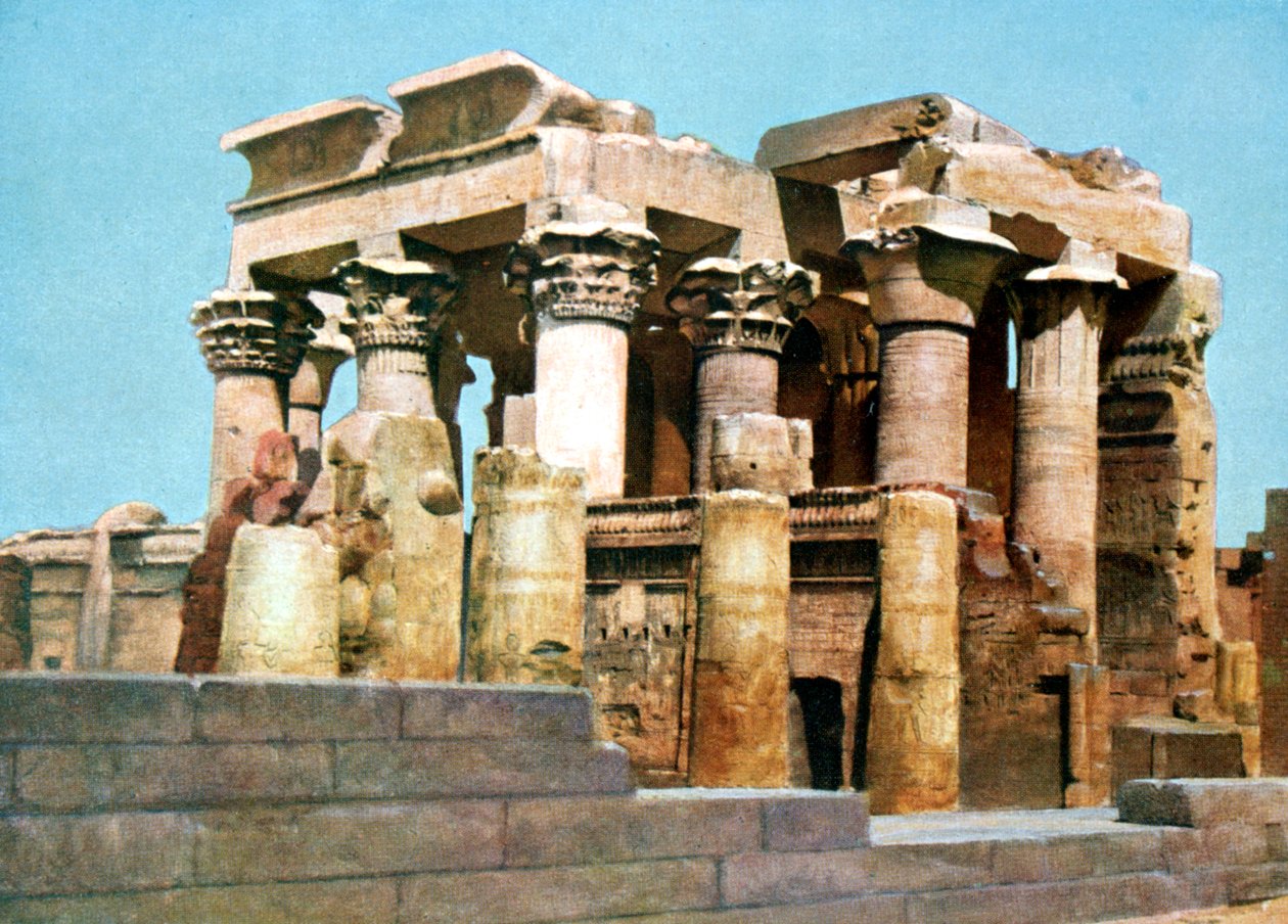 Kom Ombo Tapınağı, Mısır, 20. Yüzyıl by Unbekannt