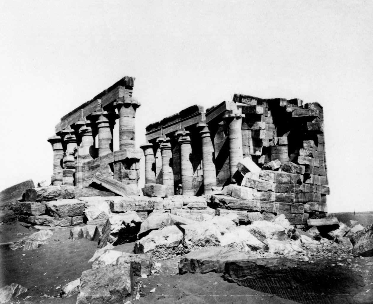 Maharakah Tapınağı, Nubia, Mısır, c19th Century by Unbekannt