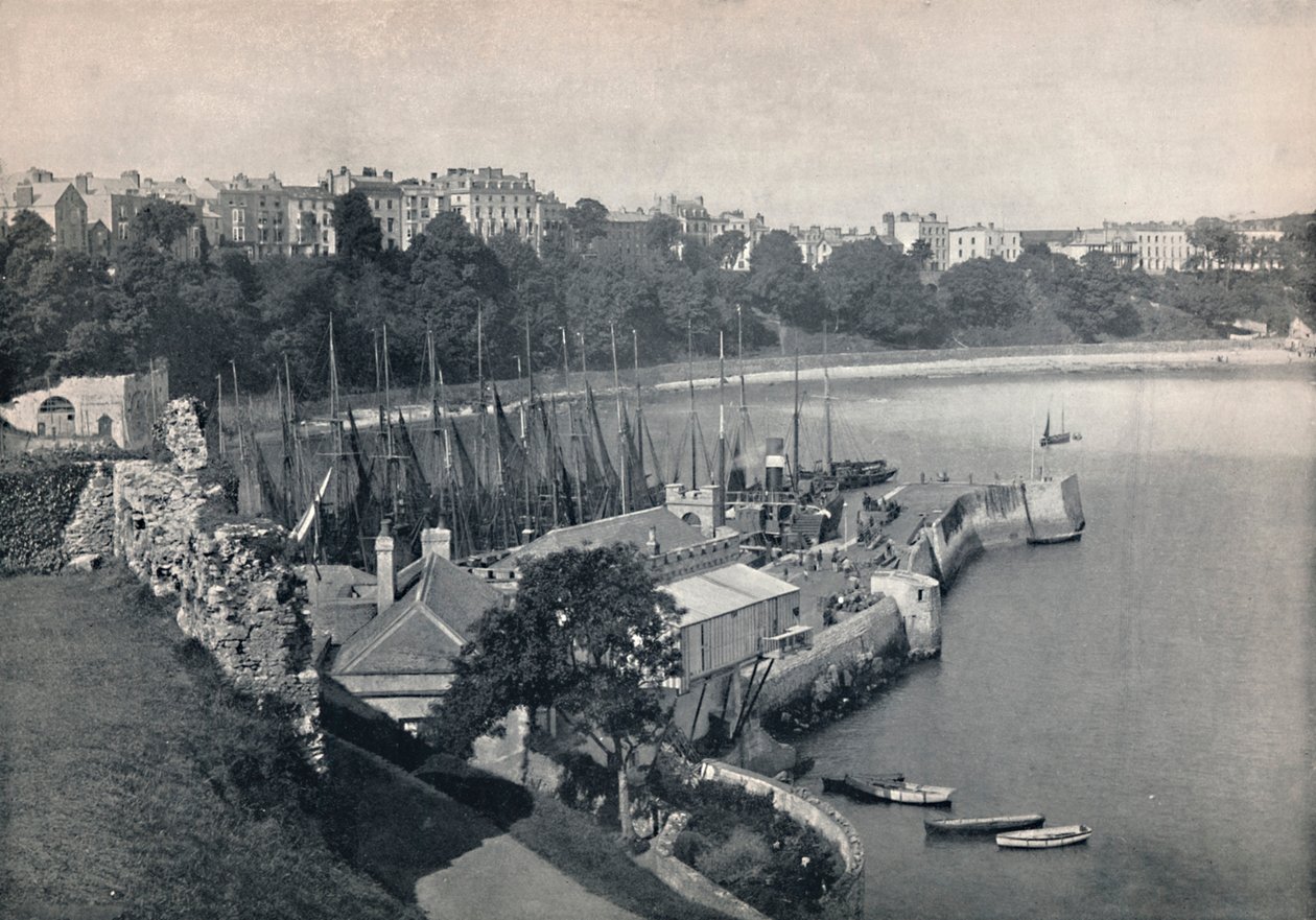Tenby - Genel Görünüm, 1895 by Unbekannt