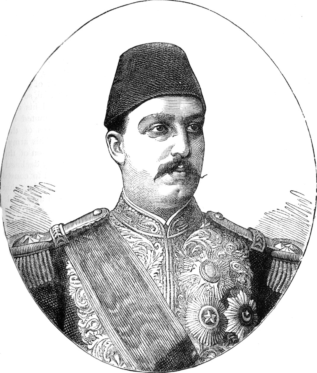 Tevfik, Mısır Hidivi, c1882 by Unbekannt