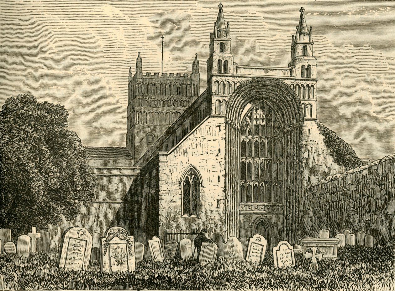 Tewkesbury Manastırı, 1898. by Unbekannt