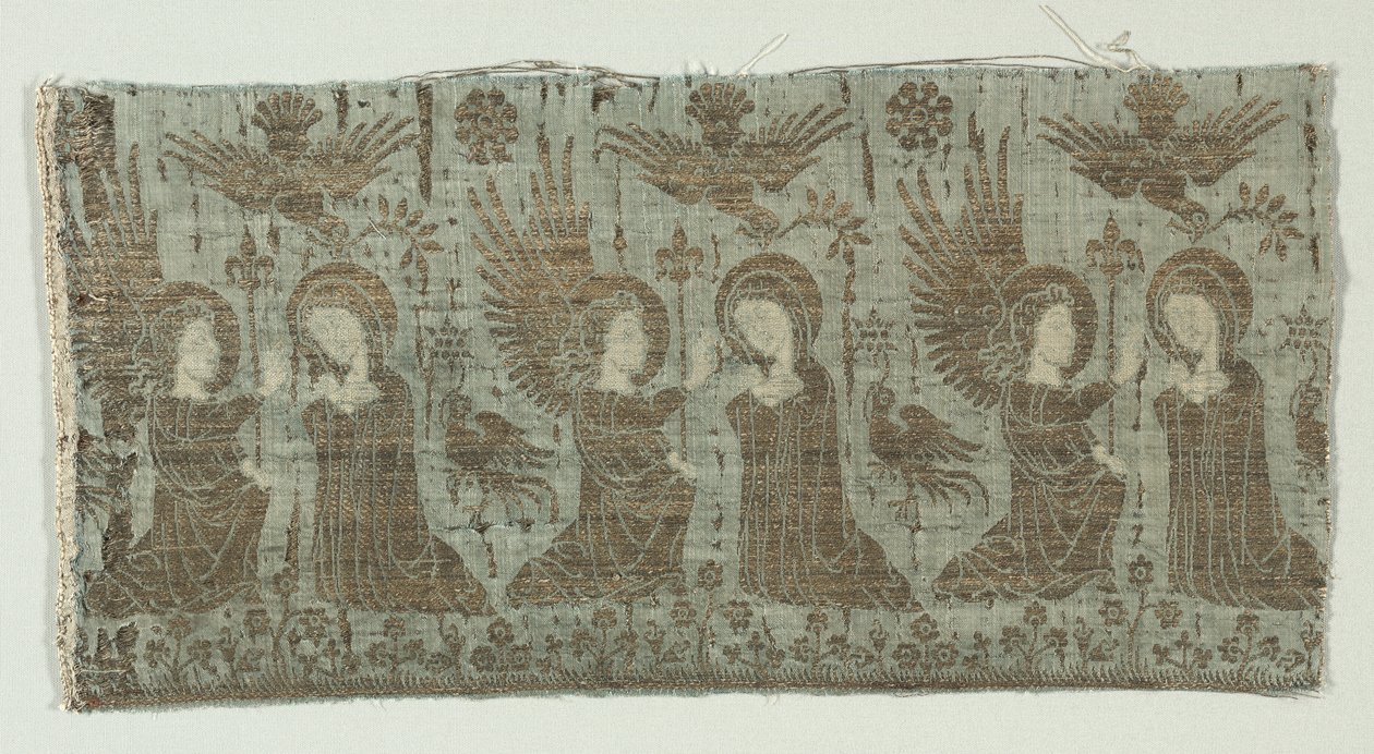 Müjdeli Tekstil Parçası, 1370-1400. by Unbekannt