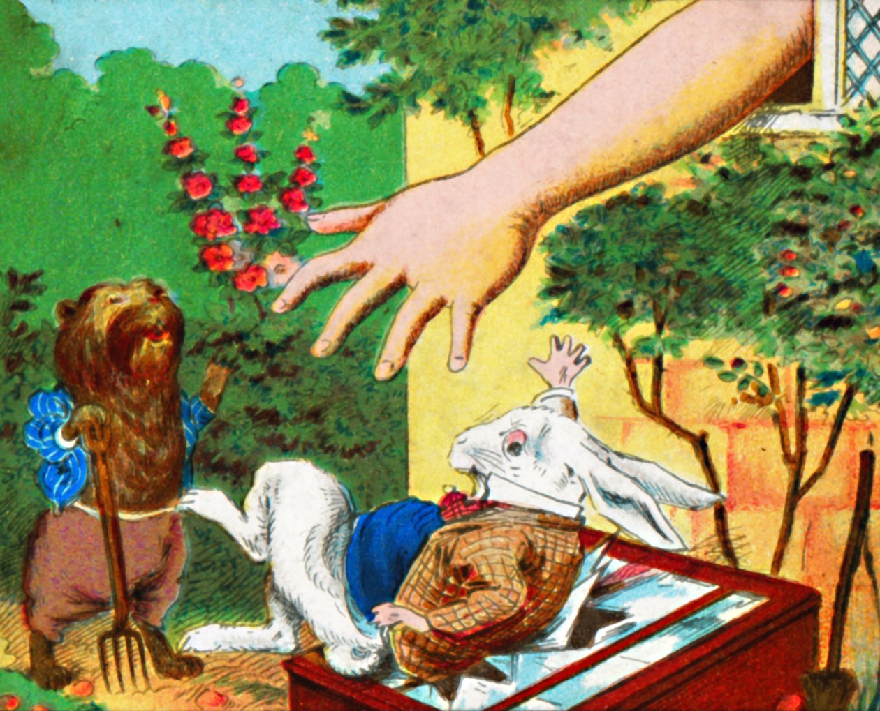 Bunu yapmayacaksın, diye düşündü Alice, c1900. by Unbekannt