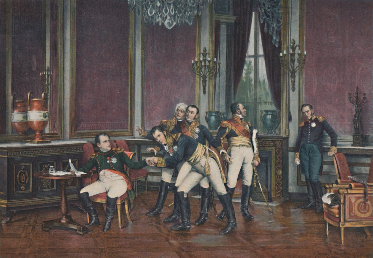 Feragat, Fontainebleau, 6 Nisan 1814, 1896 by Unbekannt