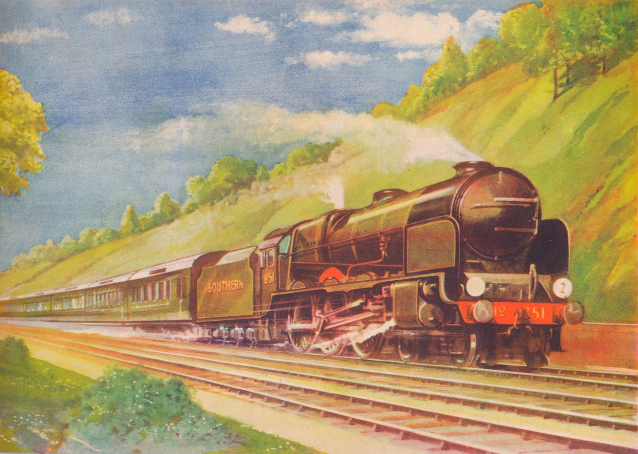 Ace Atlantic Coast Express, S.R., Weybridge Cutting