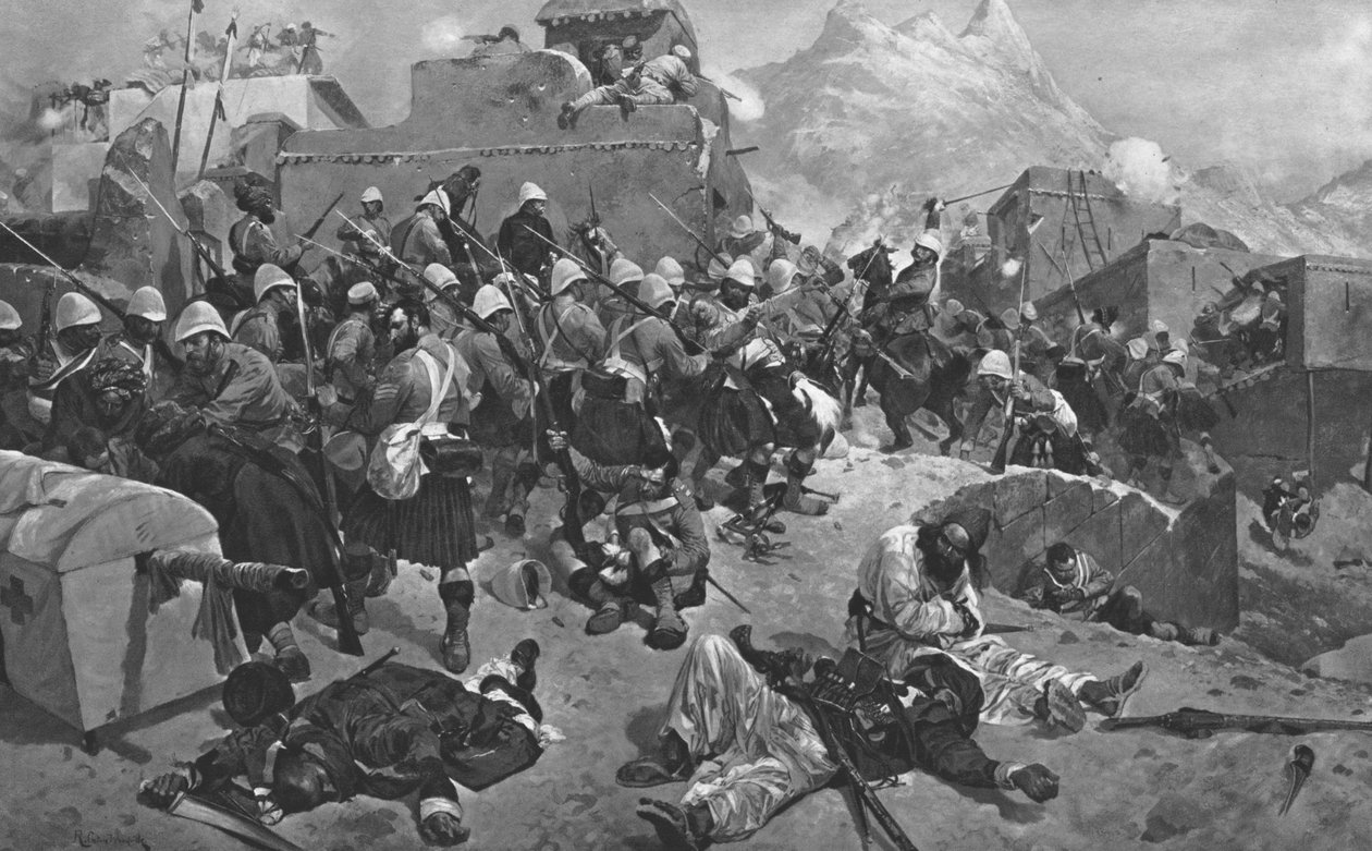 Afgan Savaşı, 1878-80: 91. Highlanders ve 2. Gurkas, Gandia Molla