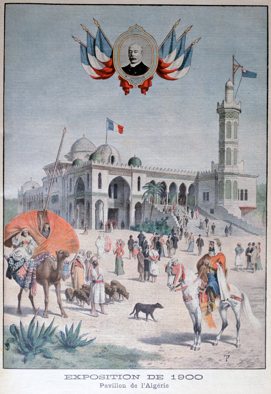 1900 Evrensel Sergisindeki Cezayir pavyonu, Paris, 1900 by Unbekannt