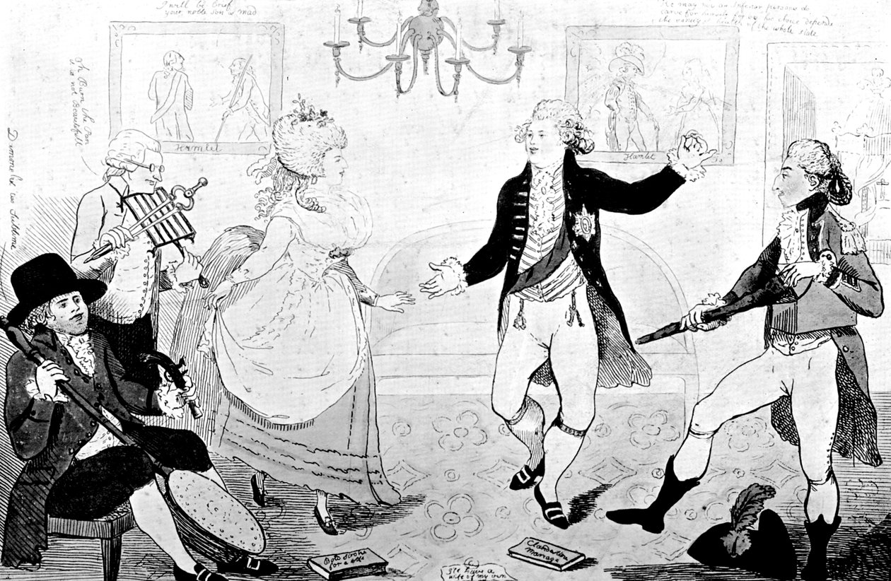 Nisan Şakası veya Bir Gecenin Delilikleri..., 1786 by Unbekannt