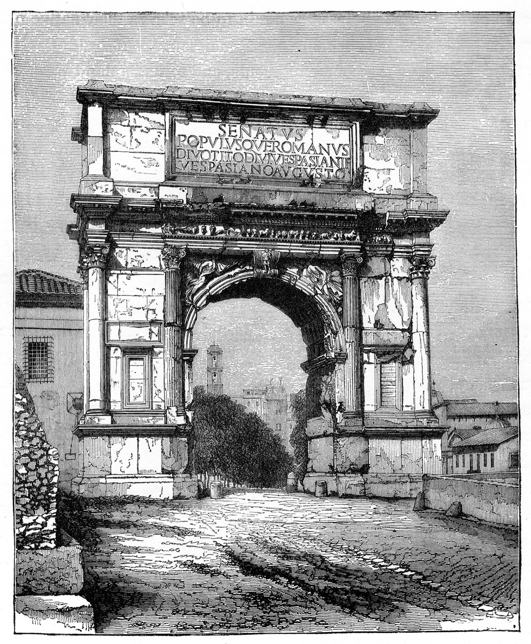 Titus Kemeri, Roma, İtalya, 1882 by Unbekannt