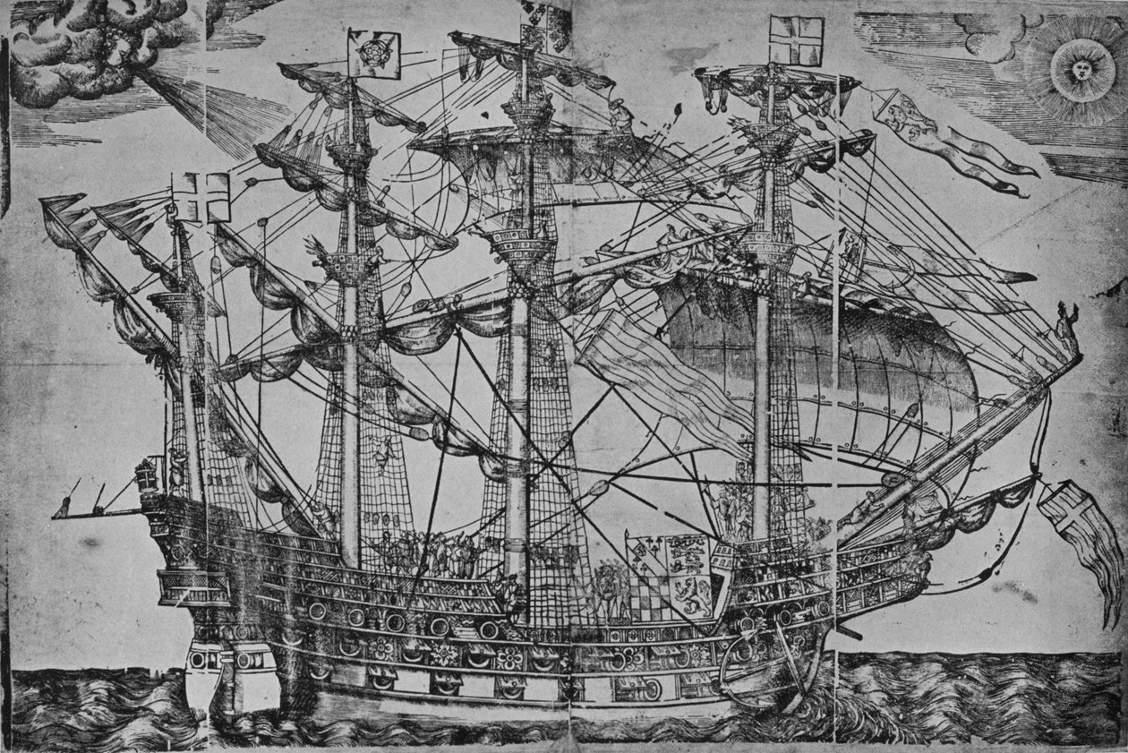 Kraliyet Gemisi, 1588 by Unbekannt