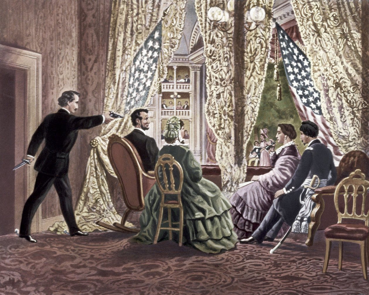 Abraham Lincoln Suikastı, 1865 by Unbekannt