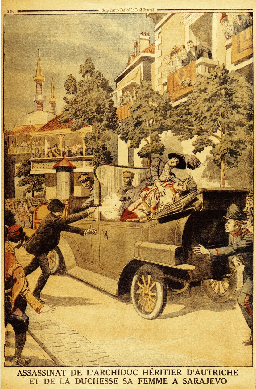 Avusturya Arşidükü Franz Ferdinand ve eşi Düşes Sophia