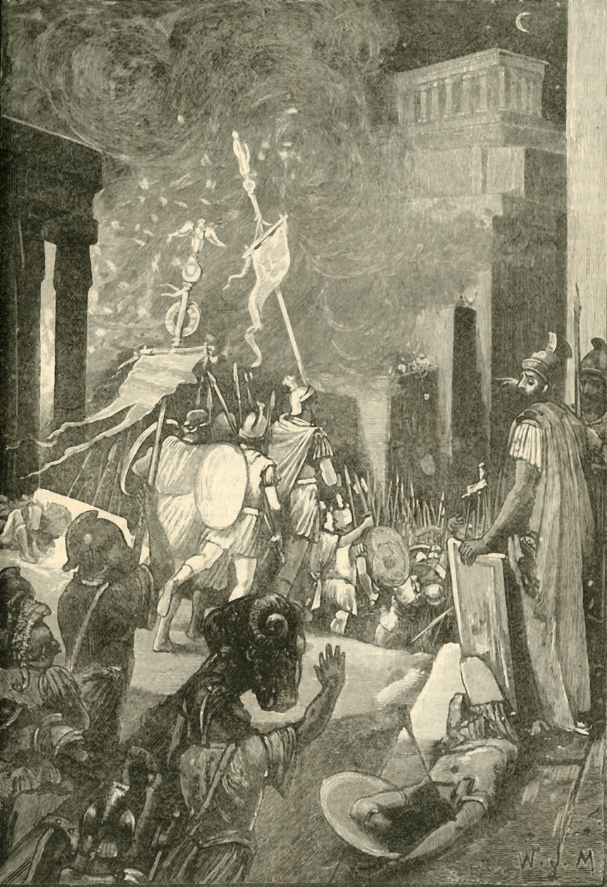 Kartaca Kalesine Saldırı, 1890. by Unbekannt