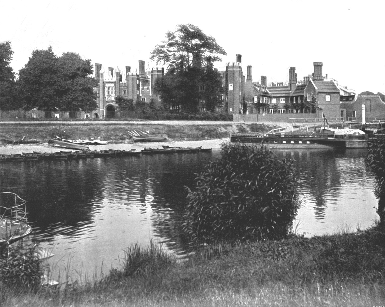 Bankside Hampton Court, Richmond, Londra, 1894. by Unbekannt