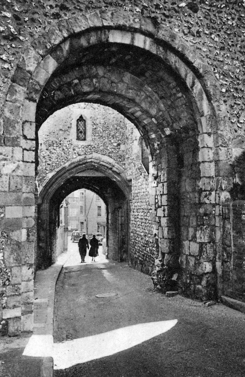 Barbican Kemerleri, Lewes, Doğu Sussex, c1900s-c1920s by Unbekannt