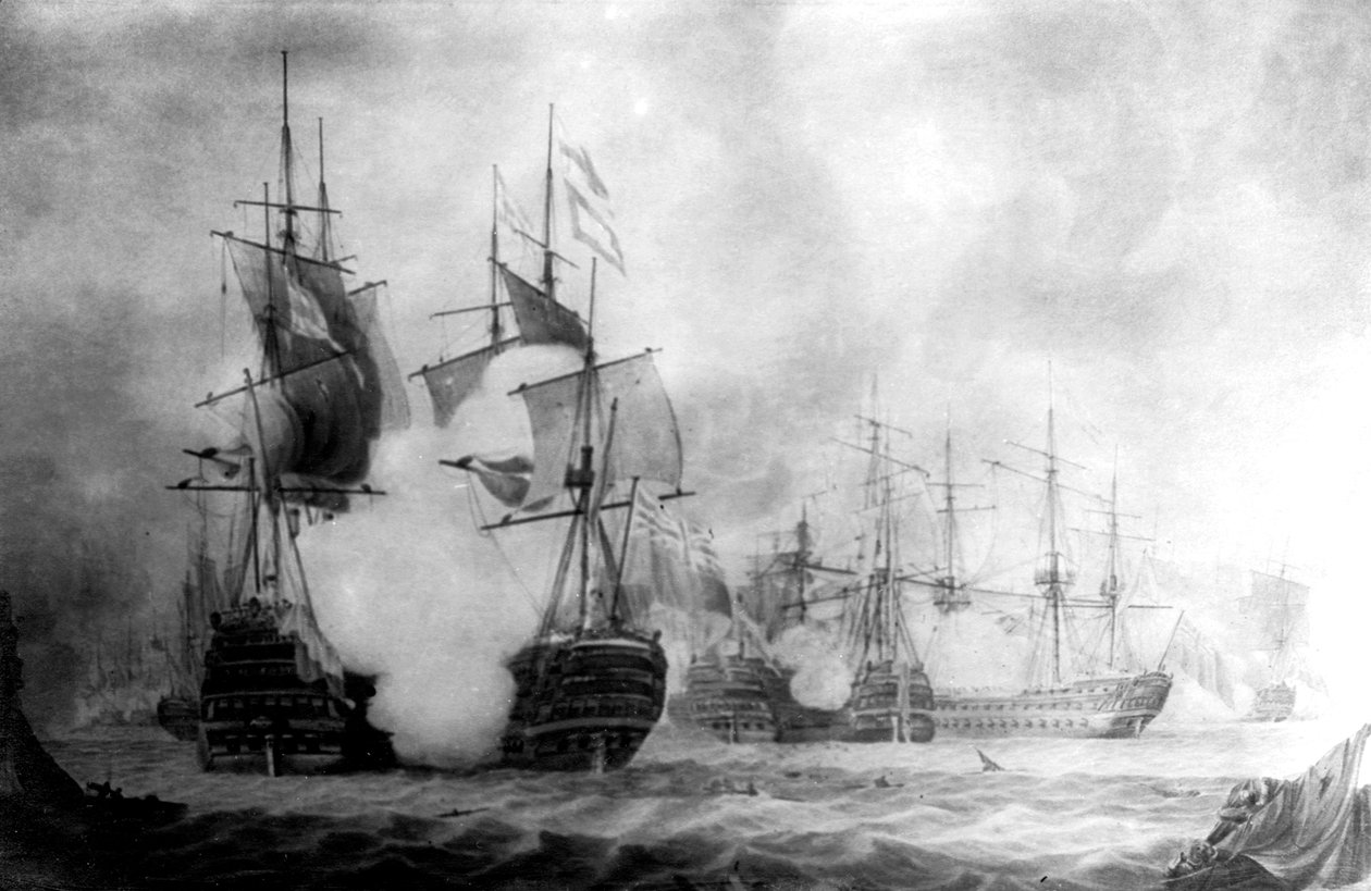 Cape St Vincent Savaşı, 19. yüzyıl by Unbekannt