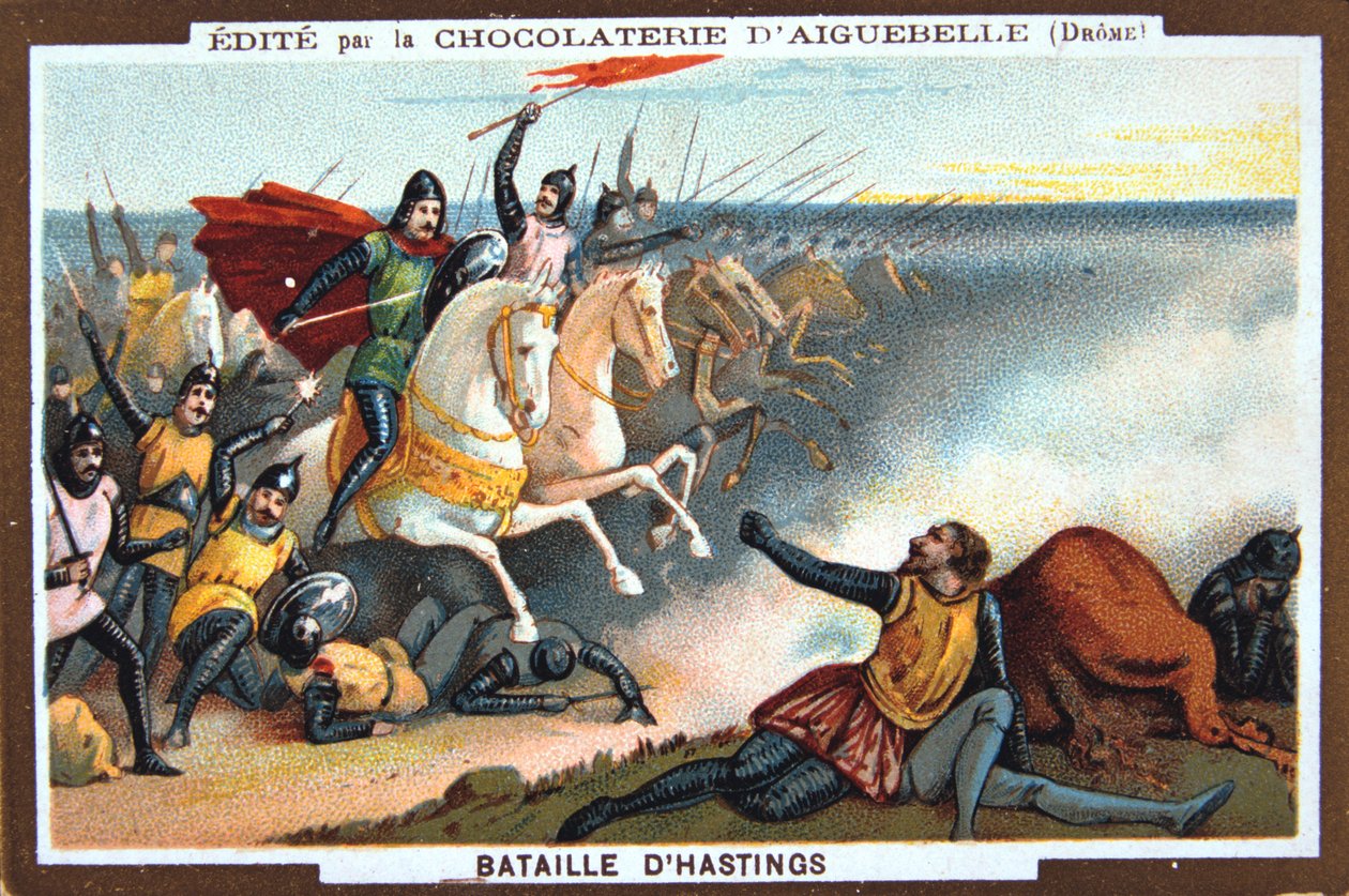 Hastings Savaşı, 1066, 19. yüzyıl by Unbekannt
