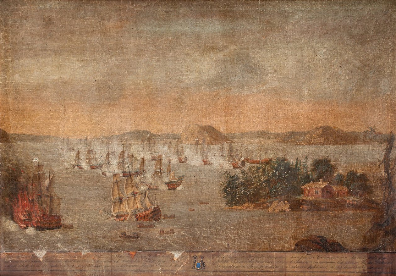 Hoglande Savaşı 22 Temmuz 1713, 1713 by Unbekannt