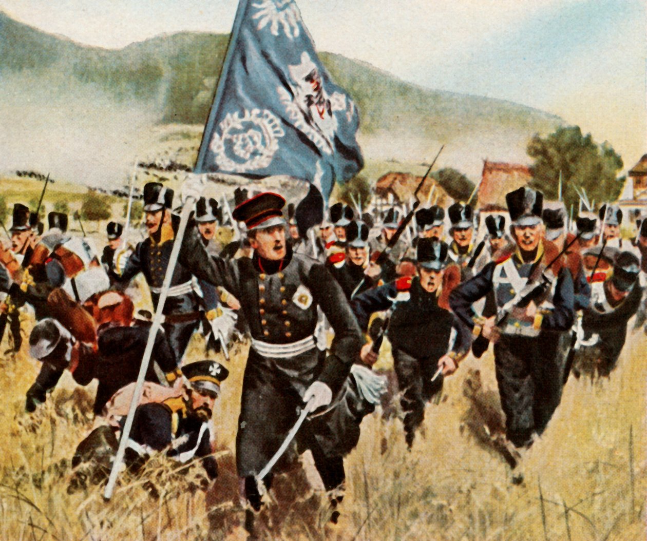 Kulm ve Nollendorf Savaşı, 29 ve 30 Ağustos 1813, 1936. by Unbekannt