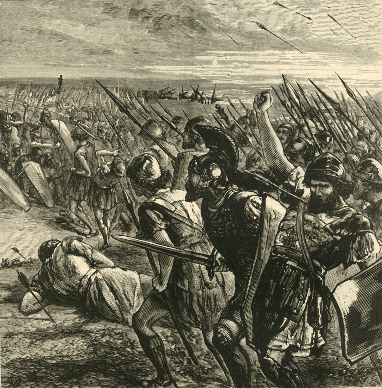 Maraton Savaşı, 1890. by Unbekannt
