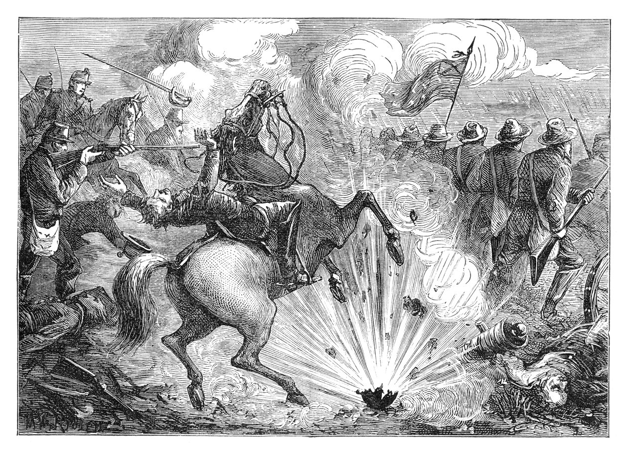 Pittsburg Çıkarma Savaşı, 1862, 19. yüzyıl sonu by Unbekannt