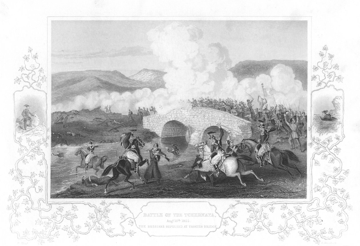 Çernaya Savaşı, 1855 by Unbekannt