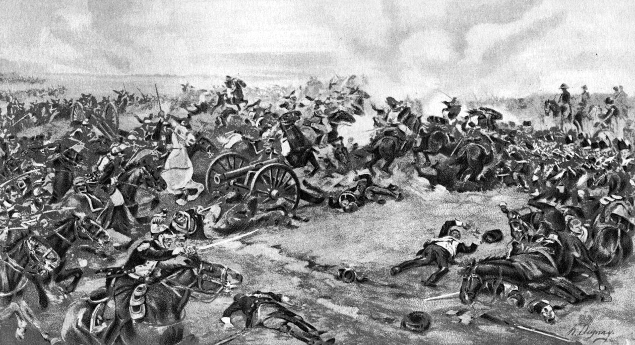 Waterloo Savaşı, 18 Haziran 1815, 1910 by Unbekannt