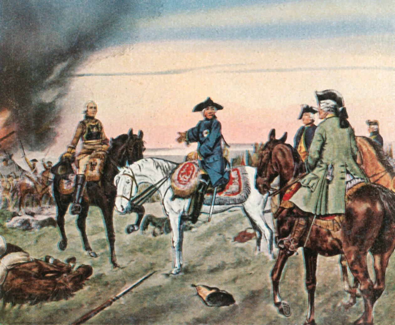 Zorndorf Savaşı, 25 Ağustos 1758, 1936. by Unbekannt