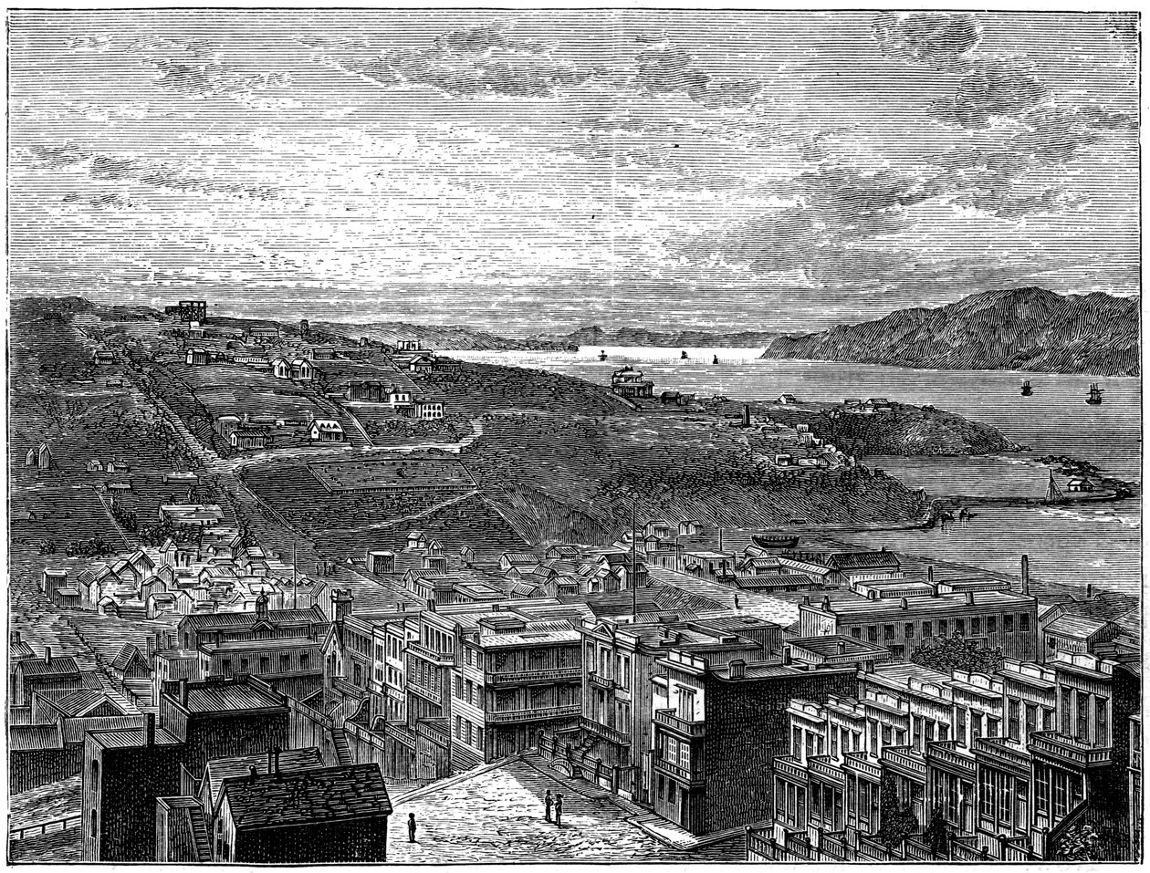 San Francisco Körfezi, Amerika by Unbekannt