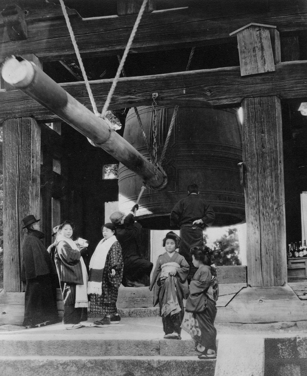 Bell Pagoda, Nara, Japonya, 19. yüzyılın sonu veya 20. yüzyılın başı by Unbekannt