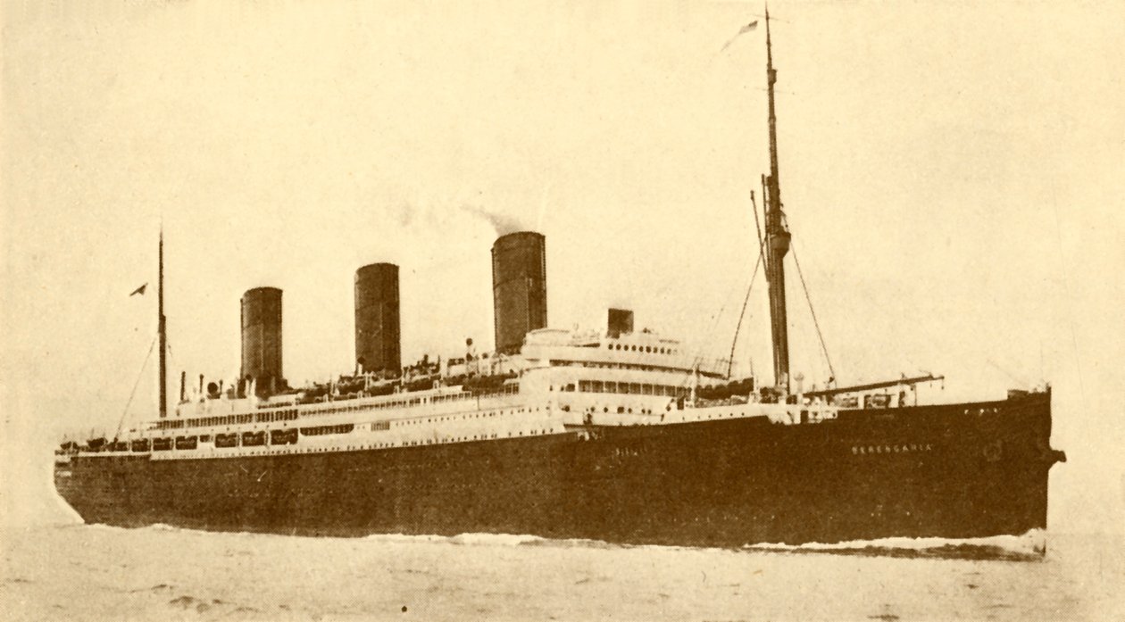 Berengaria Cunard Hattı, 52.700 Ton, c1930. by Unbekannt