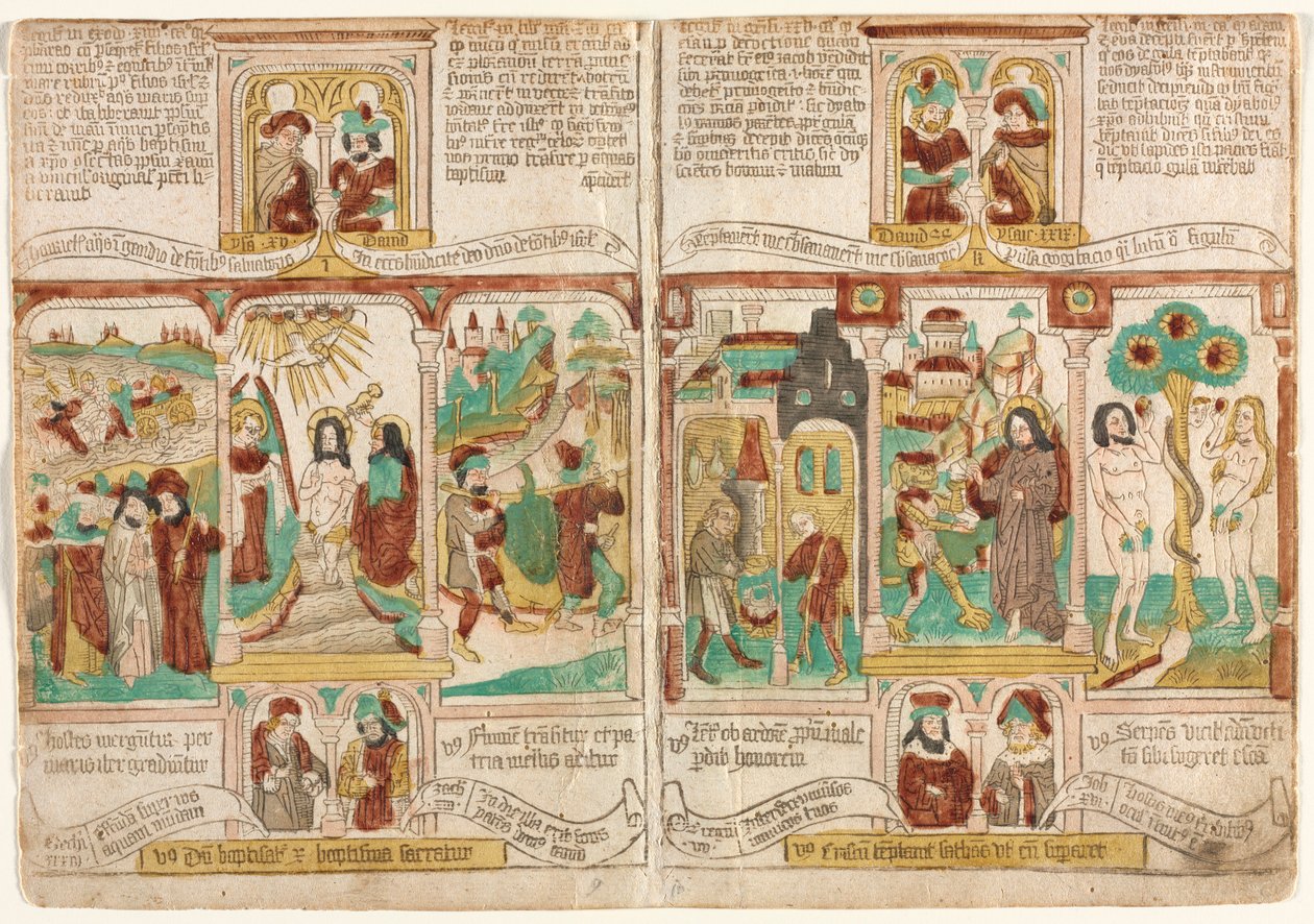 Yoksulların İncili Biblia Pauperum, Firavun Ordusu Kızıldeniz