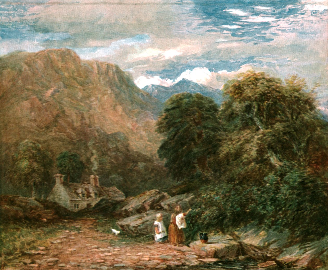 Böğürtlen Toplayıcıları, c1850, c1900. by Unbekannt
