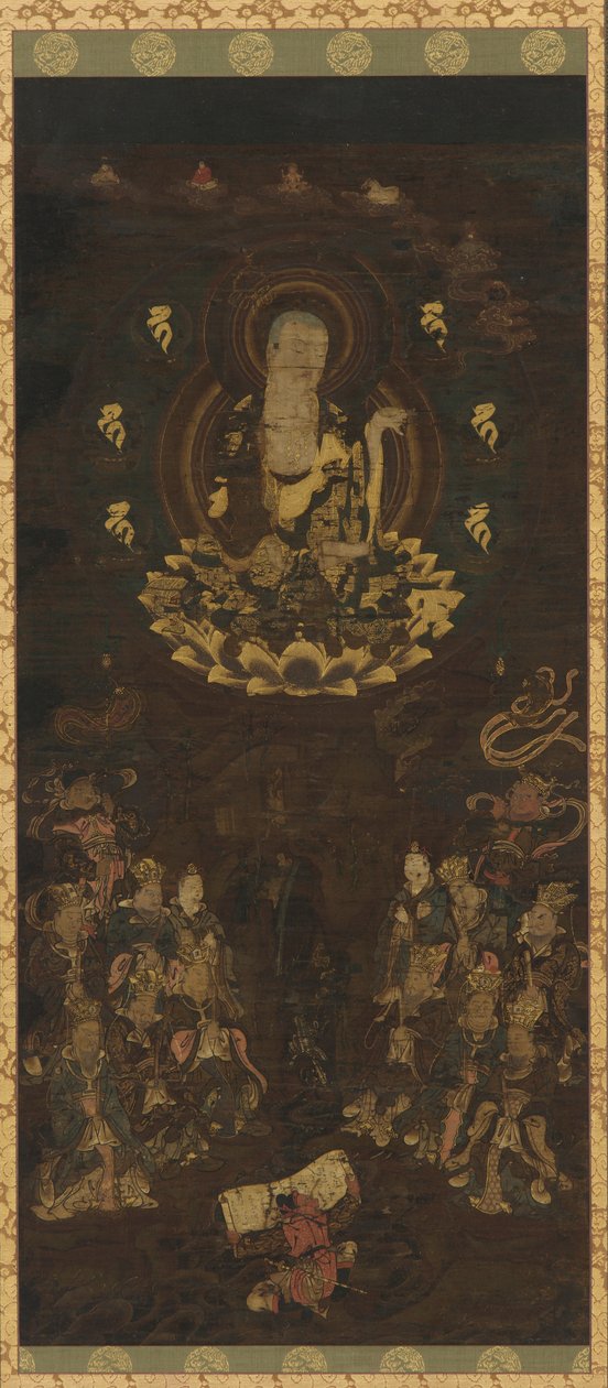 The Bosatsu Jizo and Ten Kings of Hell, Kamakura period, 1185-1333. by Unbekannt
