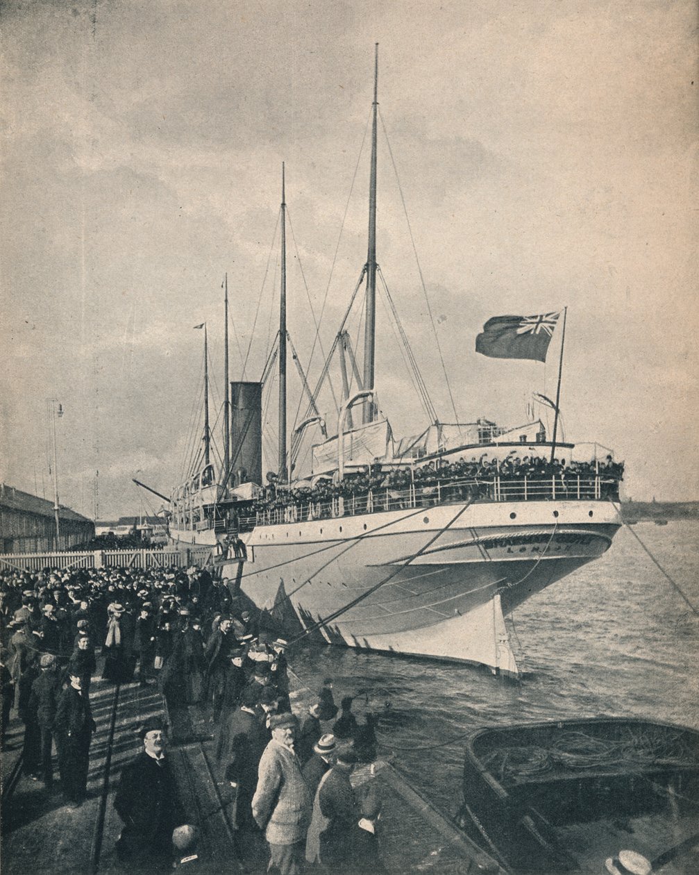 Braemar Kalesi, Birliklerle birlikte Cape