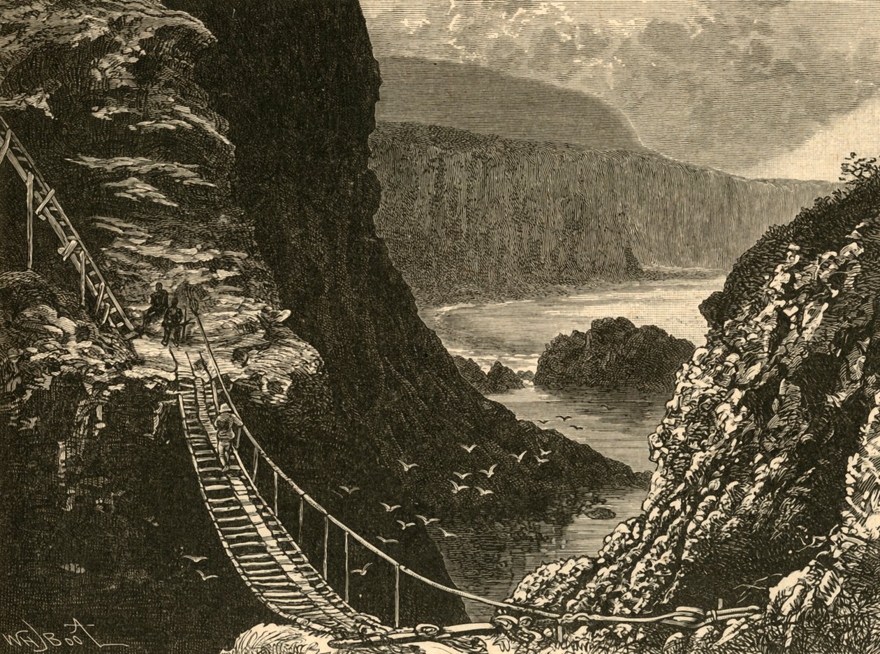 Köprü, Carrick-A-Rede, 1898. by Unbekannt