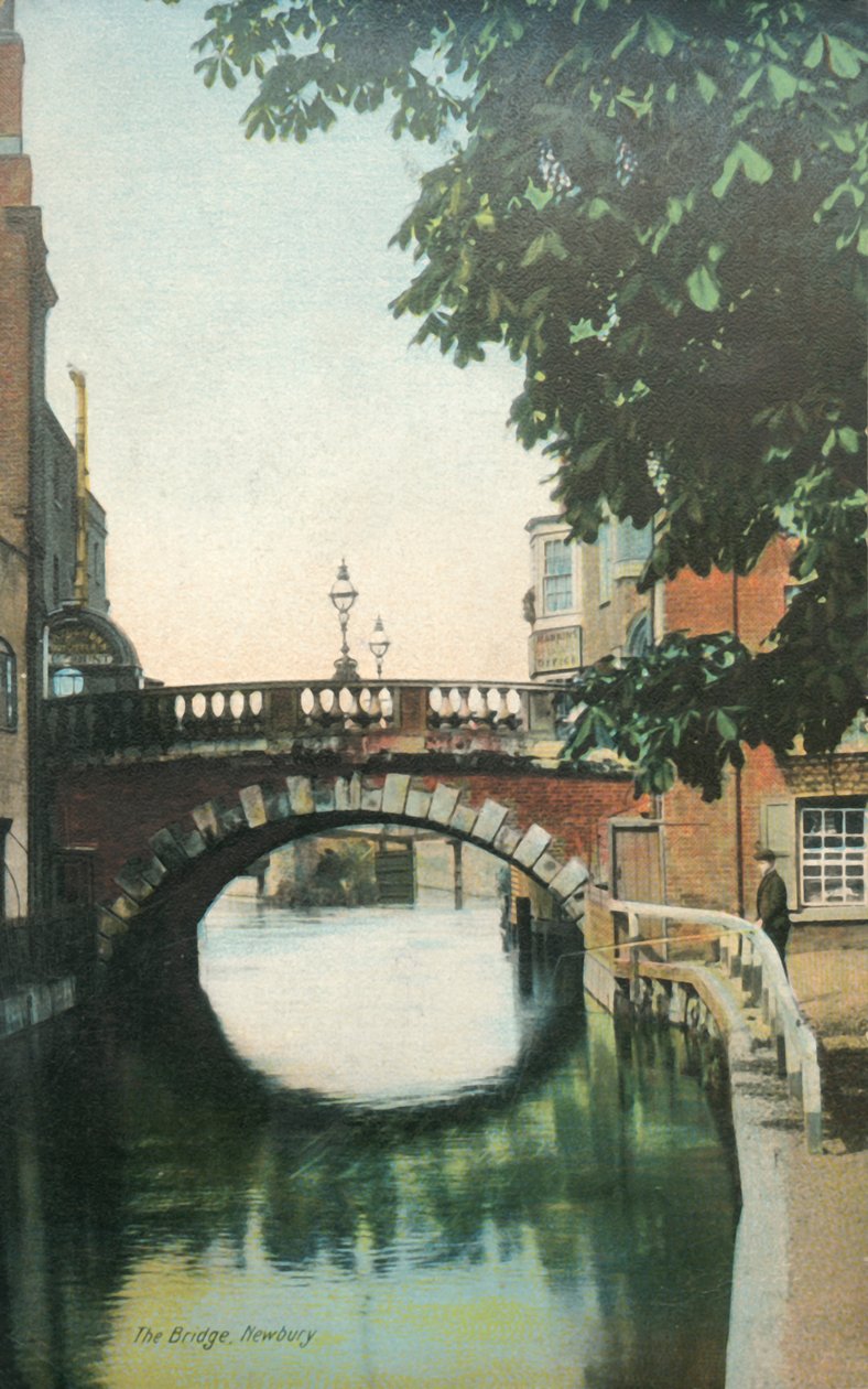 Köprü, Newbury, 19. yüzyılın sonu - 20. yüzyılın başı. by Unbekannt