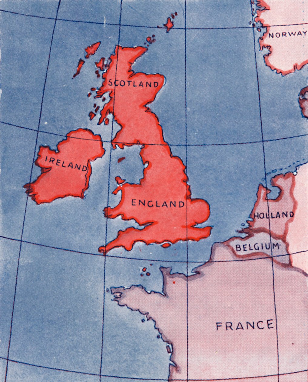 Britanya Adaları ve Fransa, Belçika ve Hollanda, yaz ortasında, 1935 by Unbekannt