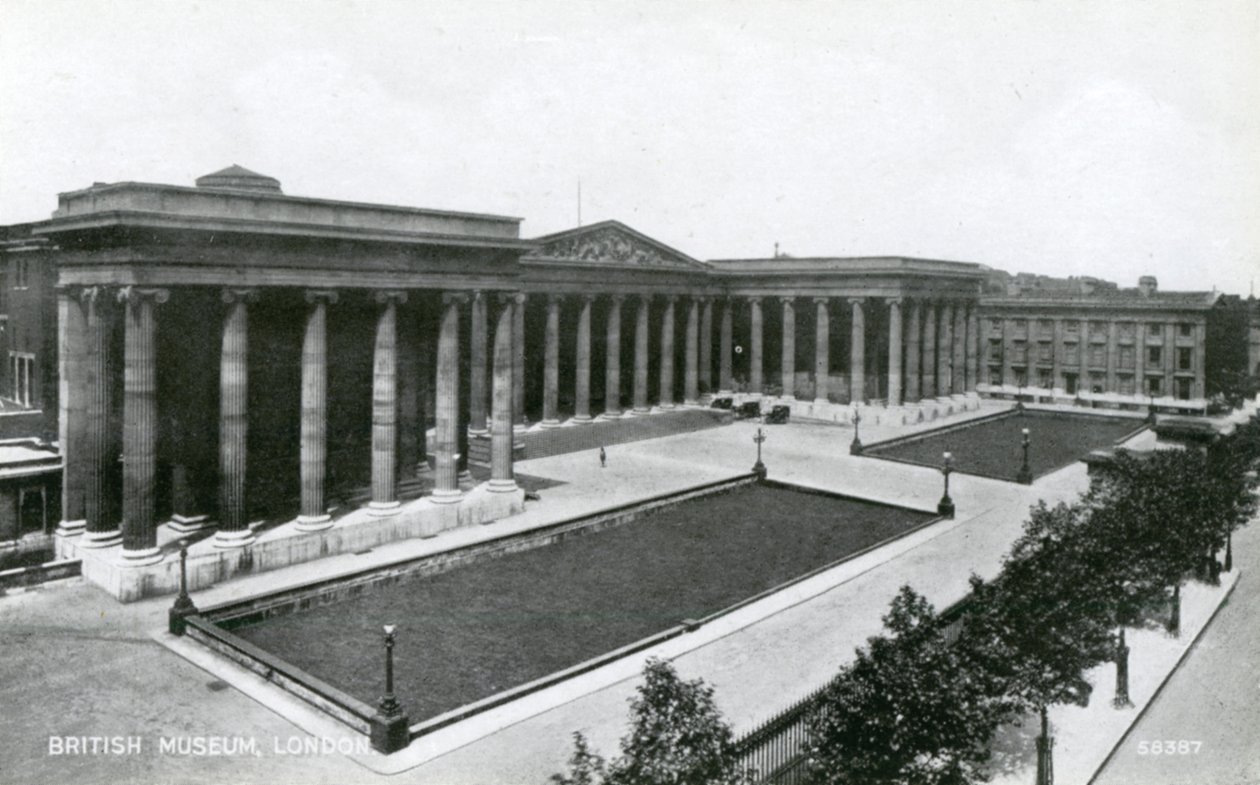 British Museum, Great Russell Street, Londra, 20. yüzyıl by Unbekannt
