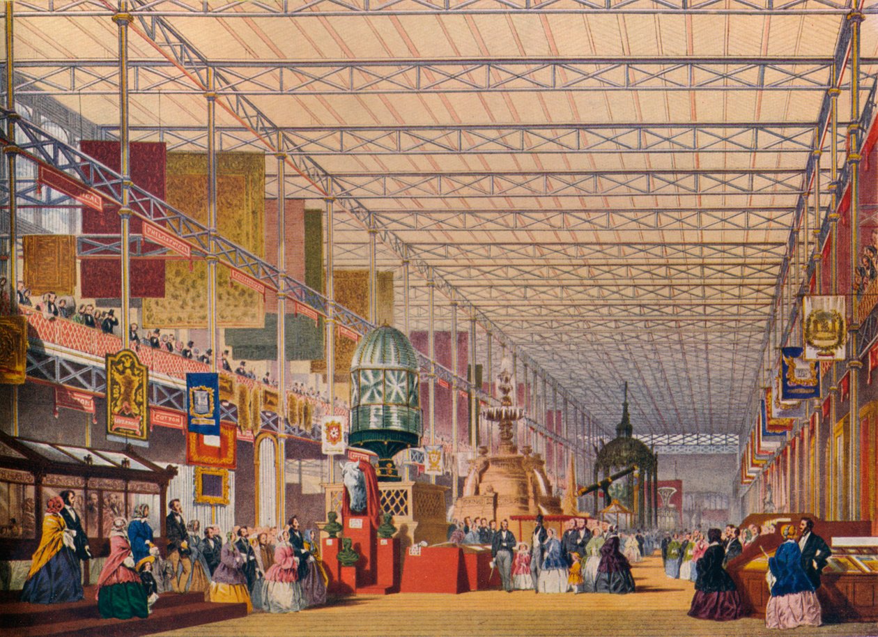 1851 Büyük Sergisinde İngiliz Donanması, Kristal Saray, c1854 by Unbekannt