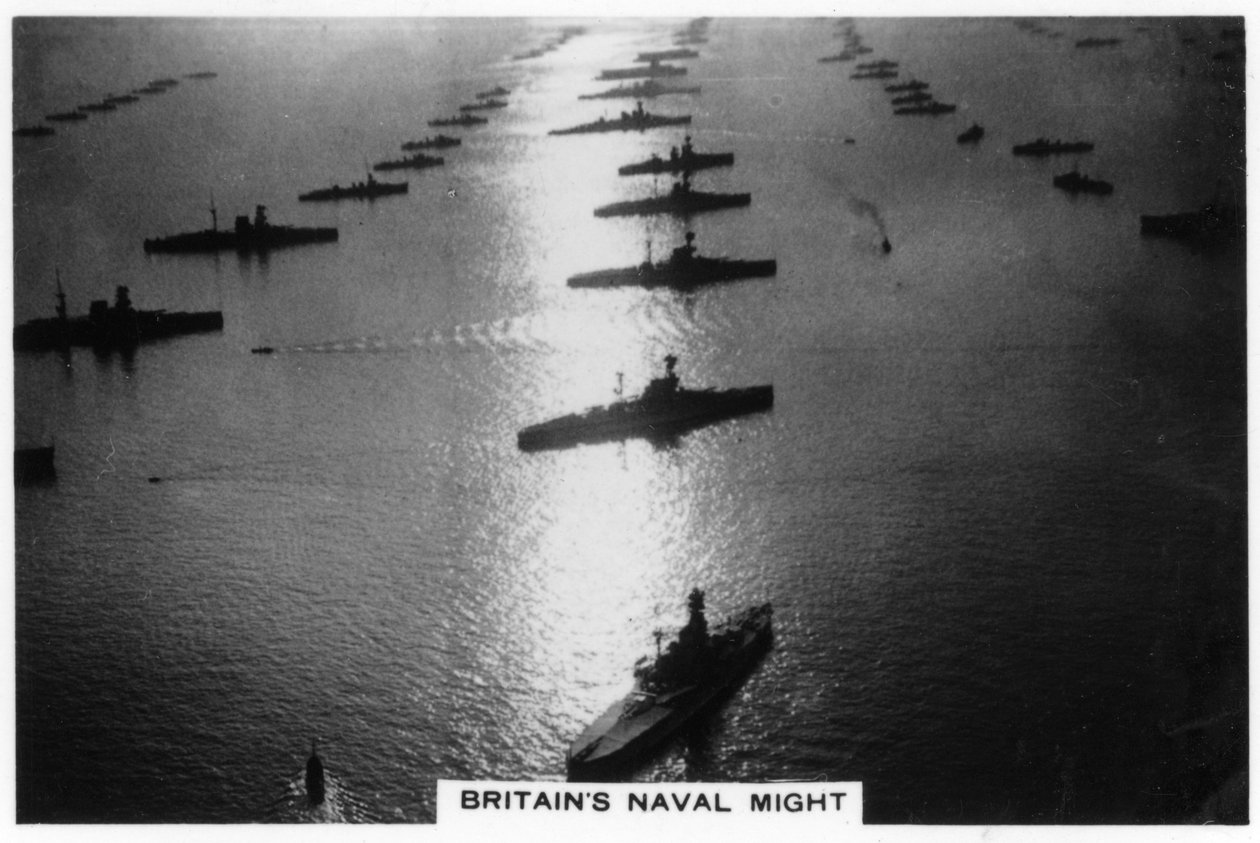 King George Vs jübile incelemesinde İngiliz filosu, Spithead, Temmuz 1935, 1937 by Unbekannt