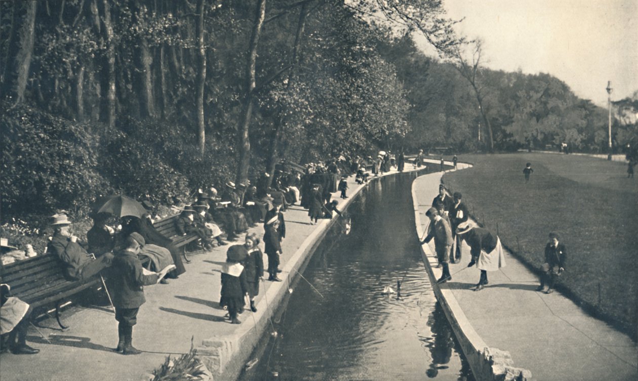 The Brook, Aşağı Bahçeler, c1910 by Unbekannt