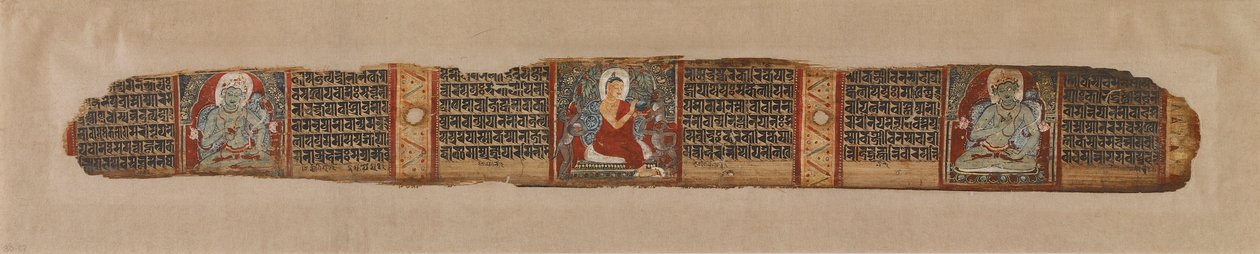 Buda, 12. yüzyıla ait bir Prajnaparamita el yazmasından bal dağıtır. by Unbekannt