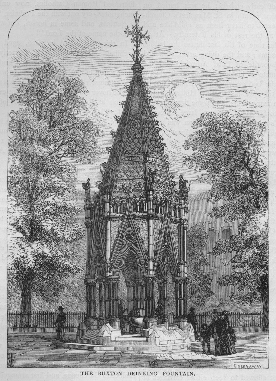 Buxton İçme Çeşmesi, Westminster, Londra, c1870 1878 by Unbekannt
