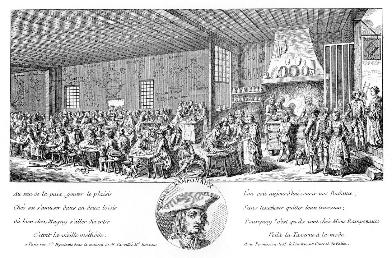 Ramponneau Kabaresi, 1885 by Unbekannt