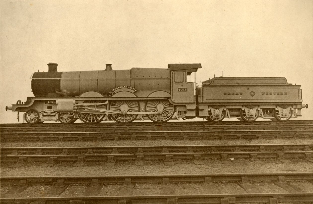 Caerphilly Kalesi 4-6-0, Great Western Demiryolu, 1930. by Unbekannt